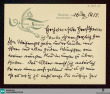 Brief von Hans Thoma an Karl Anton vom 26.03.1915 - K 3262, 2