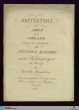 Recitativo con Aria pel soprano : No. [handschriftlich] II / Composta e dedicato ... da Ernesto Haeussler