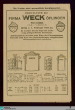 Preisliste der Firma WECK Öflingen : giltig v. 1. Februar 1924 / WECK