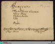 Concertos - Mus. Hs. 765 : fl, vl (2), vla, b; G; GroF 687 / Franz Xaver Richter