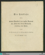 Rückkehr des zweyten Bataillons vom tapfern Regiment Sr. Hoheit des Herrn Markgrafen Ludwig von Baden feyert der Stadtrath und die Bürgerschaft in Rastatt, den 21ten December 1807