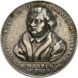 Medaille auf Jan Hus und Martin Luther
