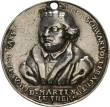 Medaille auf Jan Hus und Martin Luther