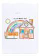 Regenbogenbild aus der Kampagne #bleibtzuhause