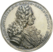 Medaille auf den Regierungsantritt des Markgrafen Karl Wilhelm von Baden