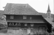Altes Giebelhaus und Kirchturm in Vöhrenbach, Bild 1
