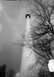 Stuttgart, Degerloch: Stuttgarter Fernsehturm von unten, ganz nah, Bild 1
