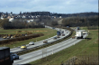 Leinfelden, Stuttgart: Autobahn von der Leinfelder-Brücke, Bild 1