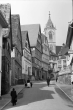Pfullendorf: Straße und Kirchturm, Bild 1