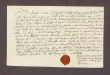 Vollmacht des Stifts Sankt Martin für den Kapitularen Fendrich zum Betreiben der Forderung von 800 fl. an Markgraf Wilhelm von Hachberg-Sausenberg