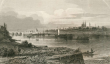 Ansicht von der gegenüberliegenden Neckarseite mit Brücke, Bild 1