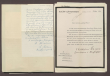 Schreiben von Wilhelm Burger, Freiburg, an Elisabeth Rosset, Kondolenzschreiben zum Tod von Constantin Fehrenbach