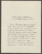 Schreiben von Otto Frommel an die Großherzogin Luise; Konfirmation des ältesten Sohnes Wolfgang Frommel