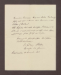 Schreiben von Ludwig Haas; Passierschein für Prinz Max von Baden