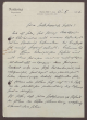 Schreiben von Ludwig Haas an Prinz Max von Baden; Abitur des Prinzen Berthold und Besserung der außenpolitischen Lage