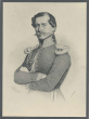 Moritz von Miller, Generalleutnant, Kriegsminister 1850-1865 in Uniform, Brustbild in Halbprofil