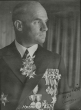 Hermann Köhl, Hauptmann in Zivil mit Orden, Brustbild in Profil