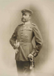 Freiherr Theodor von Watter in Uniform, Mütze mit Orden Regimentskommandeur von 1907-1909, Brustbild in Halbprofil