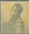Graf Friedrich von Franquemont, General, Kriegsminister und Kommandeur von 1807-1808, Brustbild im Profil