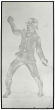 Deutscher Soldat aus dem I. Weltkrieg, mit Stahlhelm und Gewehr, eine Handgranate werfend für Heeresarchiv Stuttgart