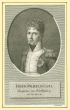 Wilhelm I., König von Württemberg (1781 - 1864), als Kronprinz in Uniform mit Mütze und Orden, zu Pferd mit gezogenem Säbel im Schlachtgetümmel von Montereau, Brustbild in Halbprofil, Bild 1