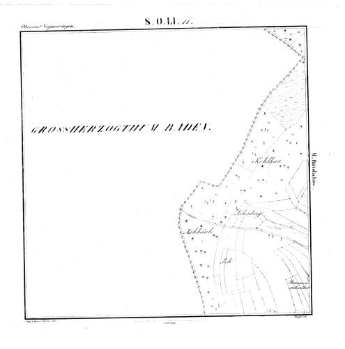Kartenblatt SO LI 11 Stand 1843, Bild 1