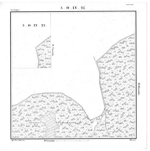 Kartenblatt SO LV 23 Stand 1822 (nur württembergischer Teil), Bild 1