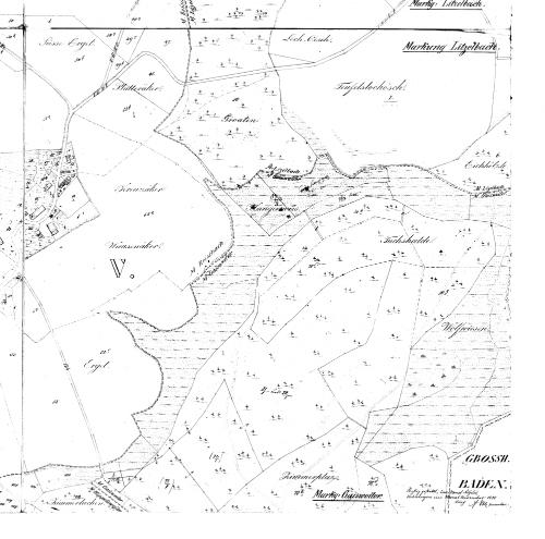 Kartenblatt SO LVII 11 Stand 1912 ca., Bild 1