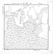Kartenblatt SO LIX 40 Stand 1822 (Faßmacher, Aulendorf, Hueb, Aulendorf, Neuhaus, Aulendorf, Poppenmaier, Aulendorf, Röschen, Aulendorf, Vogelplatz, Aulendorf)