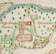 Der Klosterbezirk im Stadtplan von 1723/26
