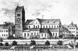 Benediktinerabtei Petershausen. Radierung von N. Hug, 1831.