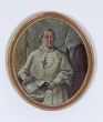 Porträt des Abtes Willebold Held (1782-1789) von G. Kirchmann. Unter ihm wurde die Klosterkirche fertiggestellt, 2004.
