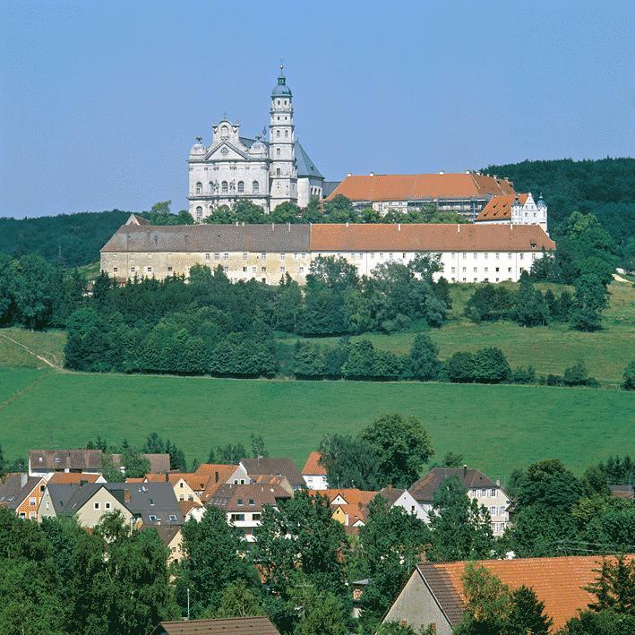 Klosteranlage Neresheim, 1995.