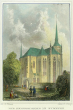Die Stiftskirche St. Peter, Wimpfen im Tal. Stahlstich, 19. Jh.