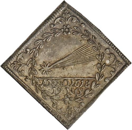  Medaille auf den großen Kometen 1618/19 (Quelle: Landesmuseum Württemberg) 