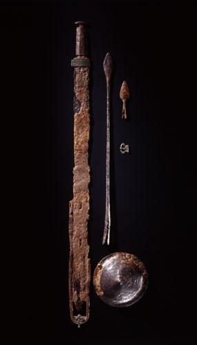 Männergrab 21 aus Hemmingen [Quelle: Landesmuseum Württemberg]