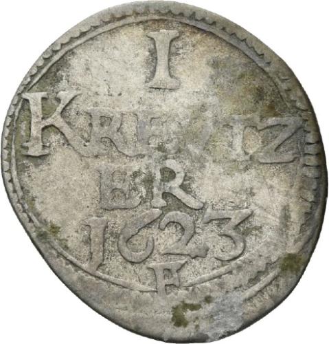 Kreuzer des Markgrafen Joachim Ernst von Brandenburg-Ansbach [Quelle: Landesmuseum Württemberg]