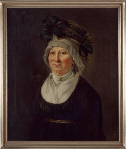 Porträt Madame Kaulla, Öl auf Leinwand [Quelle: Landesmuseum Württemberg]