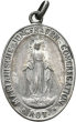 Medaille der Marianischen-Jungfrauen-Kongregation aus Rot an der Rot, um 1930 [Quelle: Landesmuseum Württemberg]