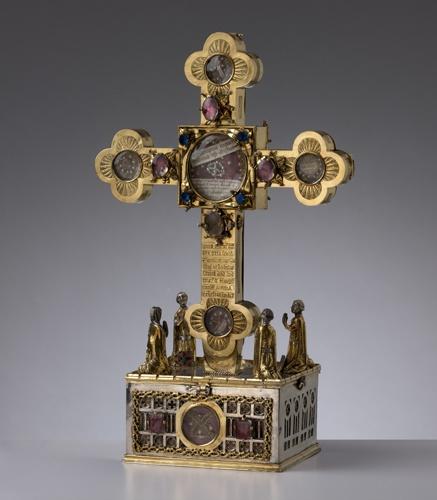 Reliquienkreuz aus Kloster Kirchheim am Ries [Quelle: Landesmuseum Württemberg]