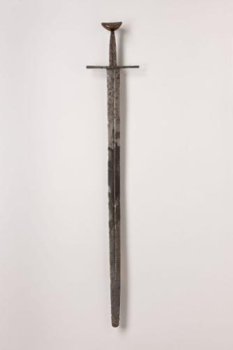 Schwert mit Scheibenknauf, gefunden in Burgruine Dietenheim [Quelle: Landesmuseum Württemberg]