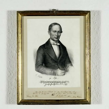Friedrich Silcher: Lithographie um 1850