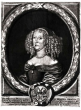 Herzogin Anna Katharina von Württemberg - Kupferstich um 1650