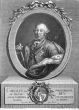 Herzog Carl Eugen von Württemberg - Kupferstich von 1782
