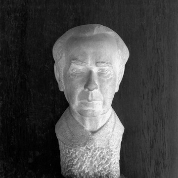 Büste Theodor Heuss von Bildhauer Prof. Brachert 1967