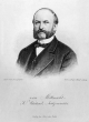 Freiherr Hermann von Mittnacht - Stich um 1870