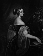 Helene Pawlowna Großfürstin von Russland, geb. Prinzessin Charlotte Marie von Württemberg, Lithographie um 1836