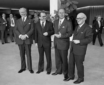 Vier Ministerpräsidenten von Baden-Württemberg im Landtag 1978