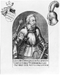 Graf Ulrich von Württemberg (Sohn Eberhard II.) um 1380 - Kupferstich