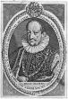 Herzog Friedrich I. von Württemberg - Kupferstich um 1600